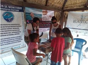 Actividad de educación ambiental comunitaria