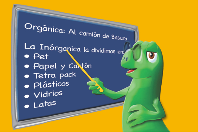 Recuerda separar los residuos